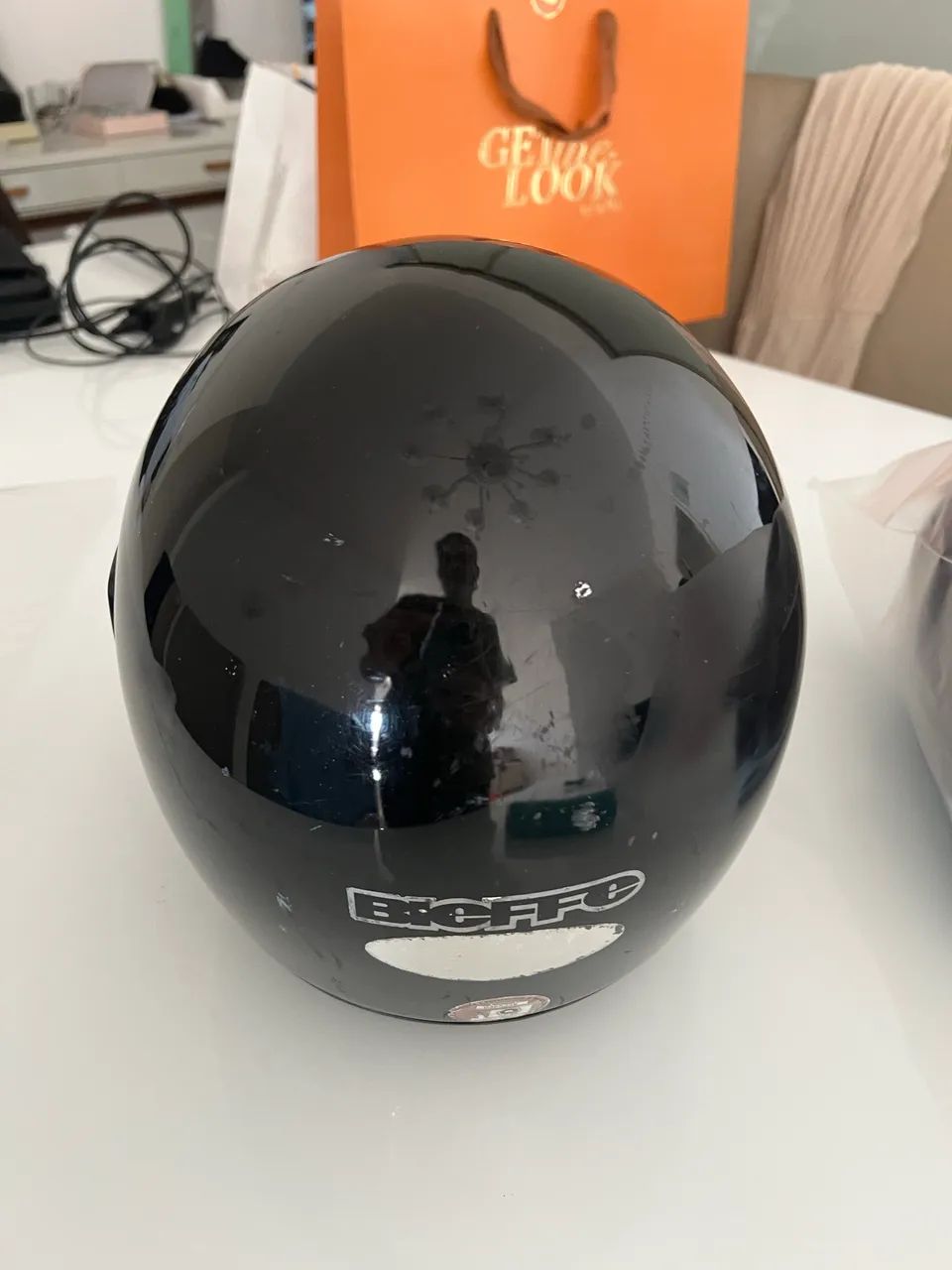 Capacete bieefe preto  - Foto 3