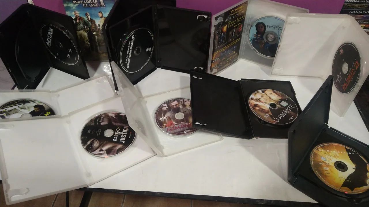 Dvds Liam Neeson originais  - Foto 3