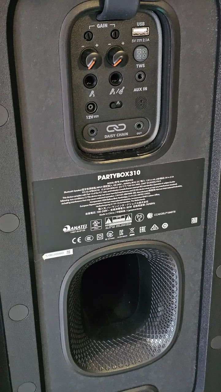 JBL Party Box 310 zerada 240 wrms - Foto 5