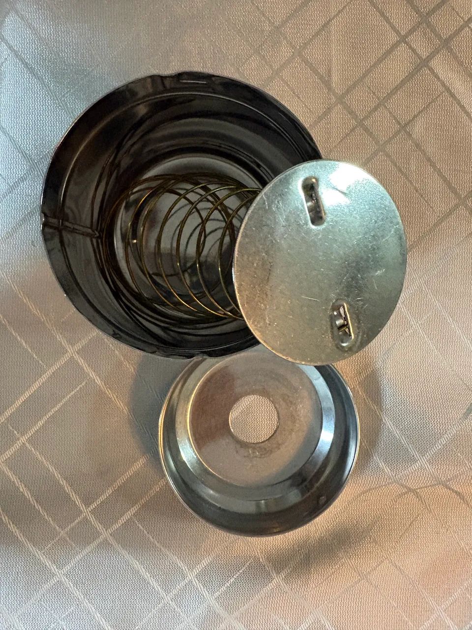 Porta algodão odontológico com mola Fava 