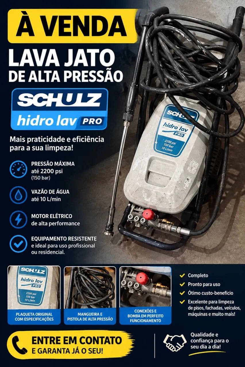 Lava jato profissional 