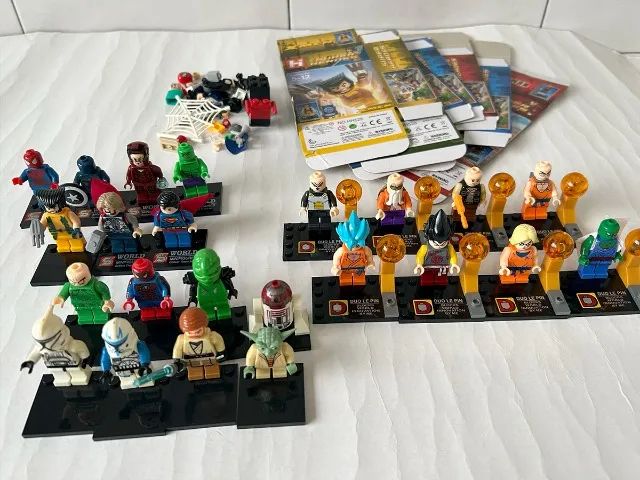 Lote de minifiguras - 23 unidades - (compatíveis Lego)