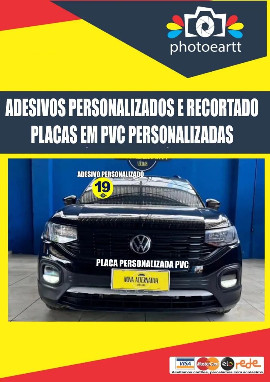 Placas de carro personalizada 