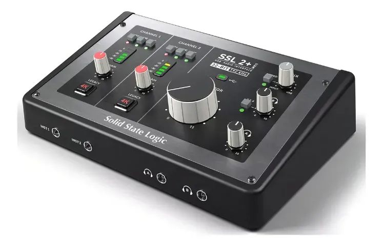  Interface De Áudio Solid State Logic Ssl 2+ Mkii 2x4 Usb Cor Cinza-escuro - Foto 3