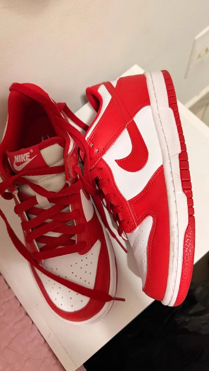 Nike Dunk Low University Vermelho - Foto 2