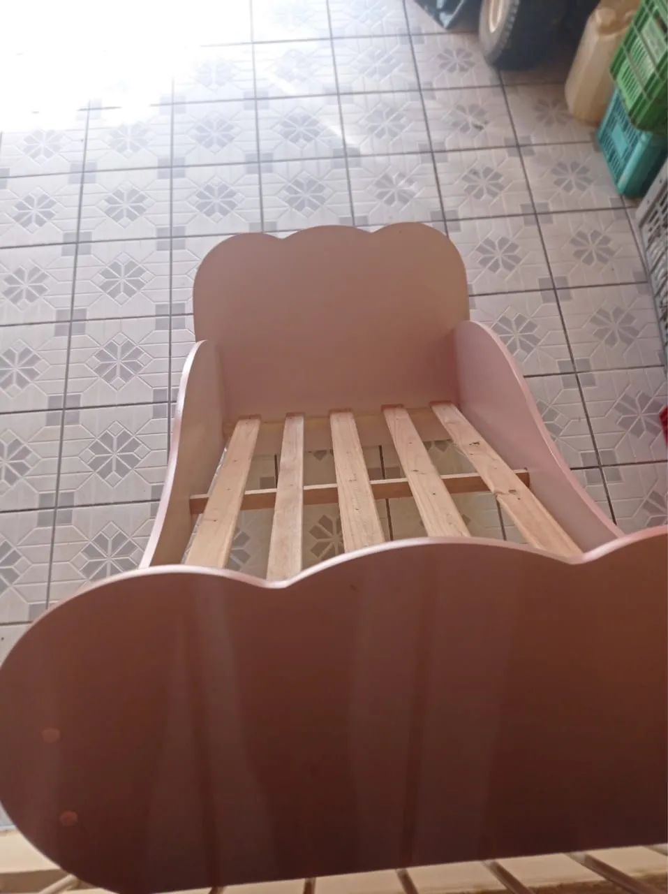 Cama Infantil Nuvem (Rosa) - Foto 3