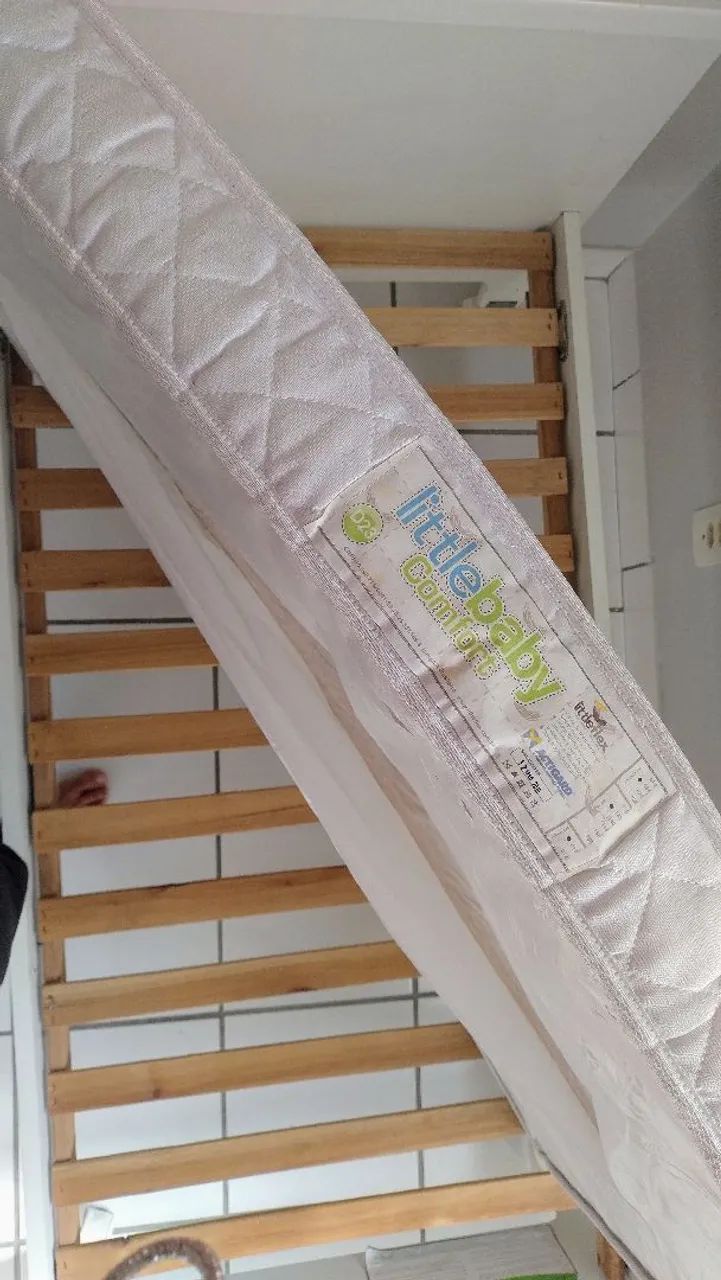 Mini cama com colchão  - Foto 4