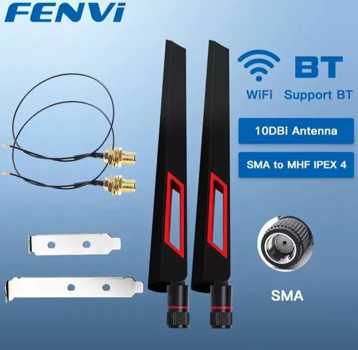 Antena 10dbi para placas wifi