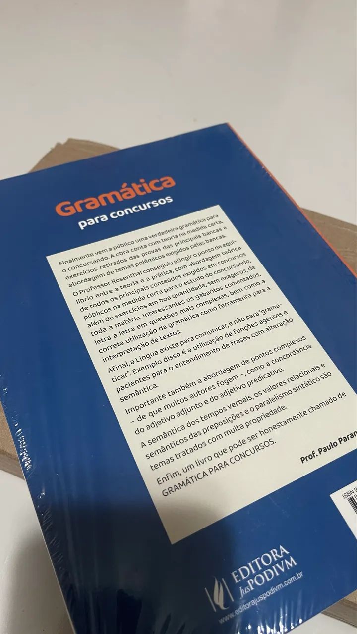 Gramática para Concursos - Marcelo Rosenthal - Foto 2