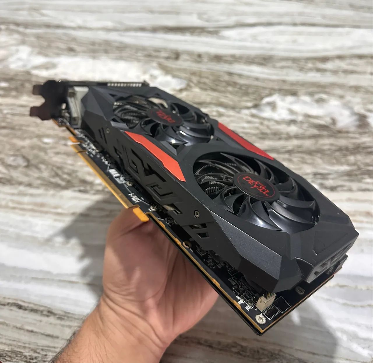 Placa de vídeo AMD RX 470 4GB Red Devil - Foto 2