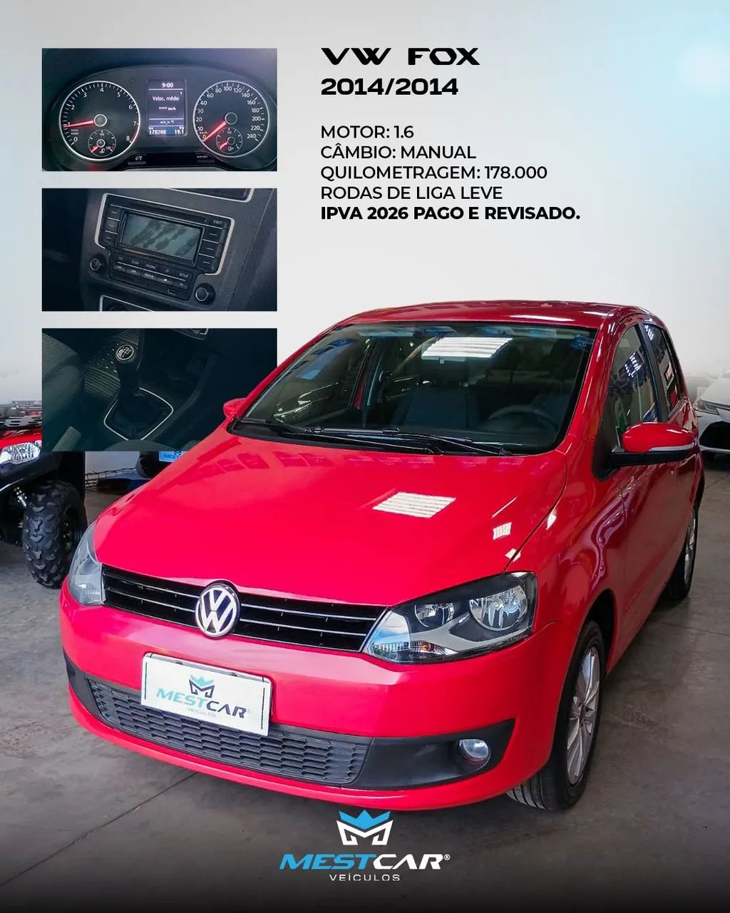 Volkswagen Fox Fox 1.6 Mi Total Flex 8V 5p 2014