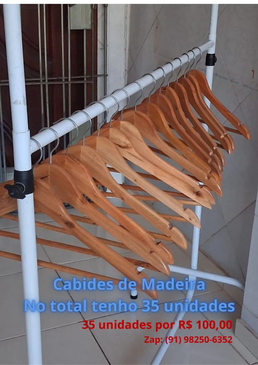 Arara, Cabides e Trocador de roupa - Foto 3