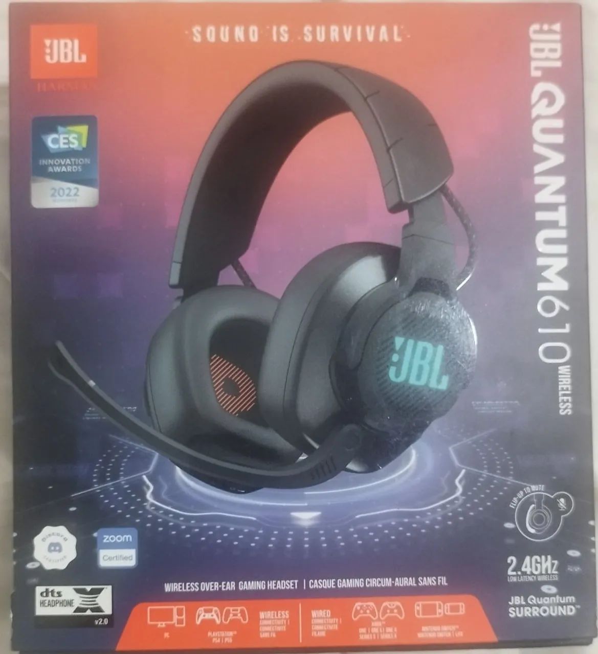 Vendo fone JBL Quantum 610 wireless 