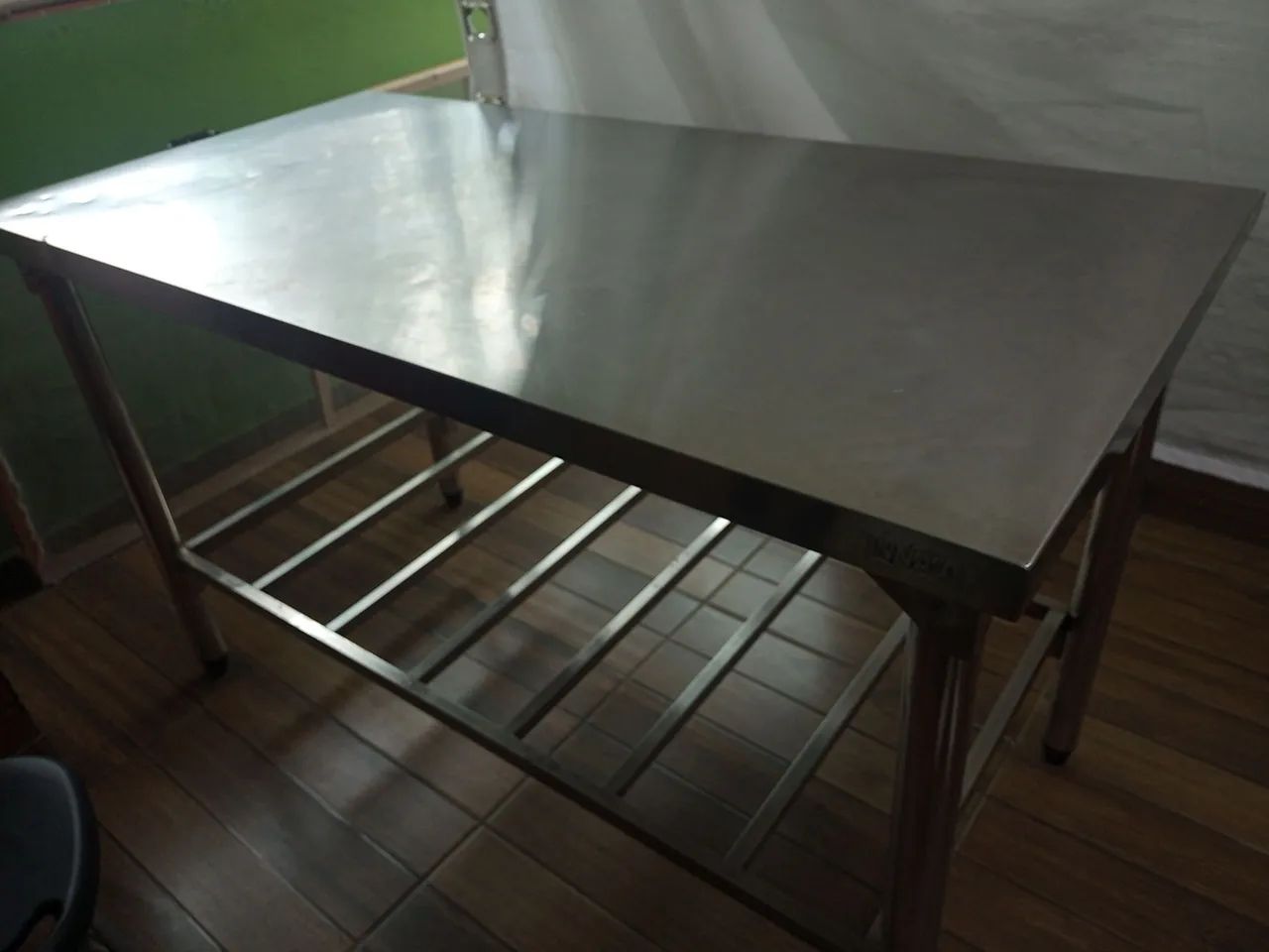 Mesa Industrial Inox 70x140
