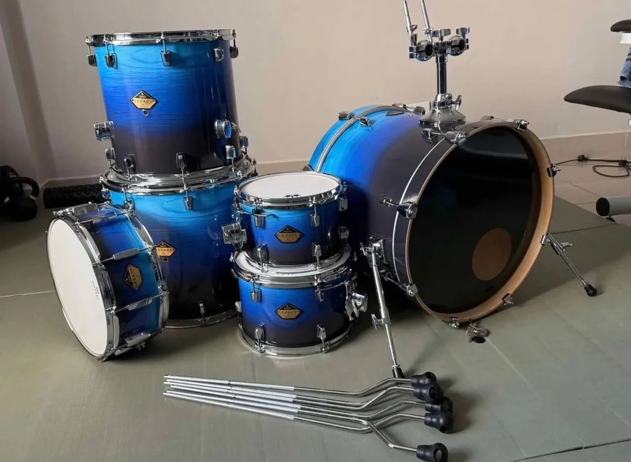 Bateria Michael legacy birch customizada  - Foto 2