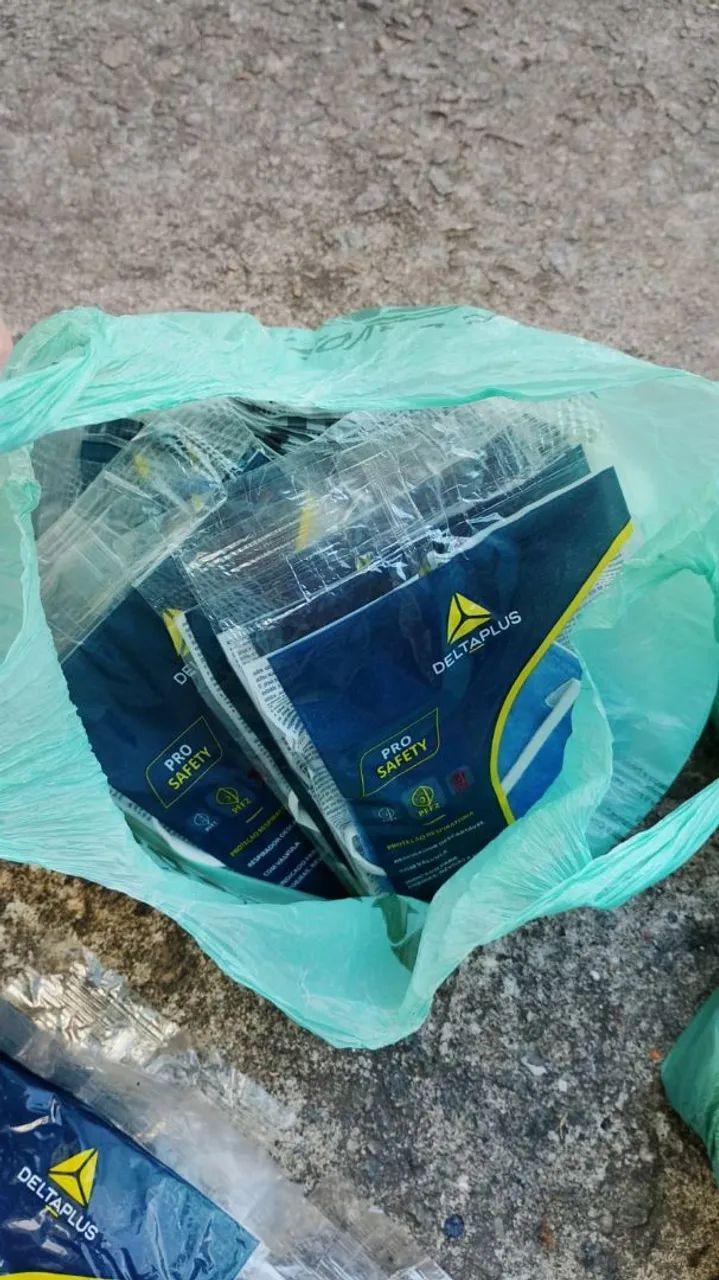 Blusão de solda couro luvas e óculos  - Foto 5