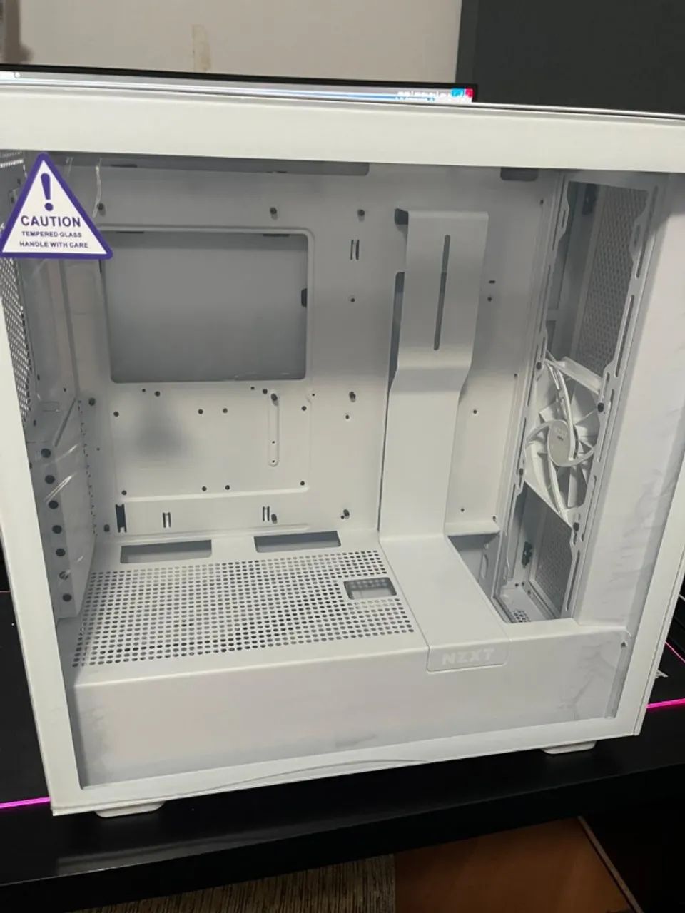 NZXT H7 FLOW - Mid Tower Branco + 2FANS