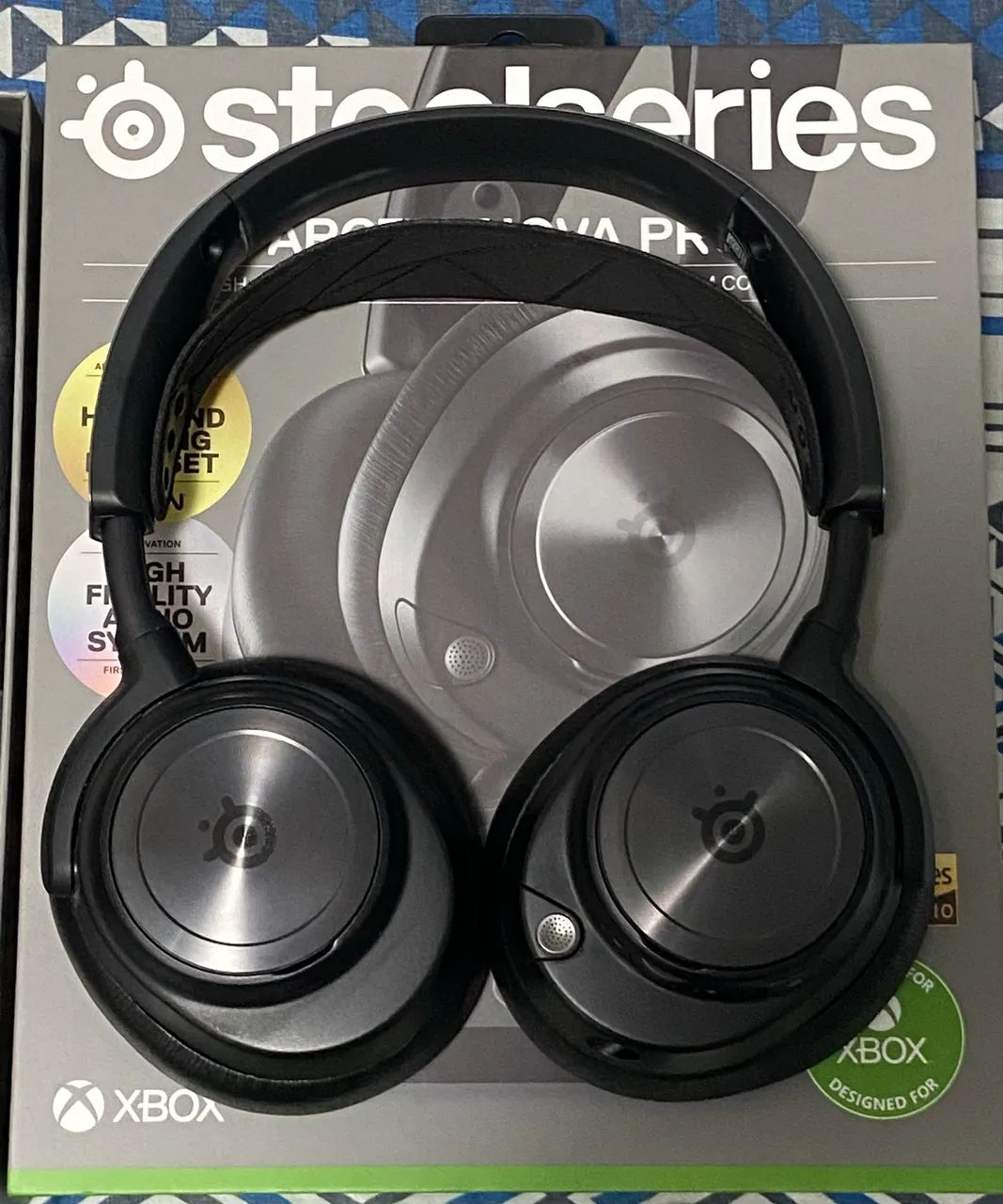 Headset Steelseries Arctis Nova Pro (com fio) + GameDAC Gen 2