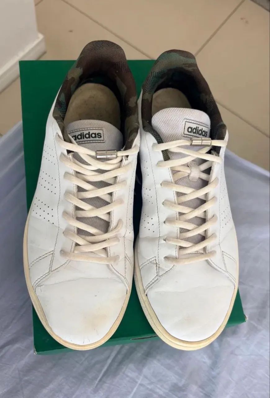 Tênis Adidas Branco n42 - Foto 5