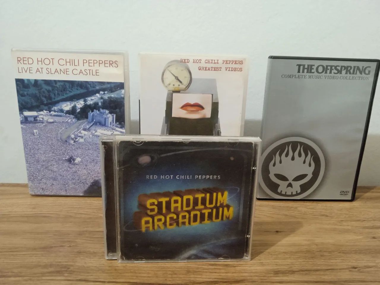 Promoção item de colecionador.DVD CD RED HOT CHILI PEPPERS THE