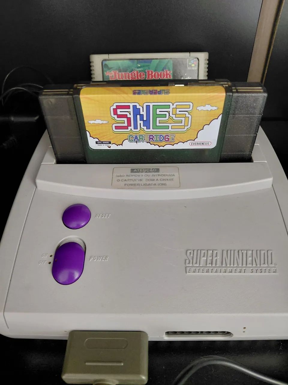 Super Nintendo com everdrive - Foto 2