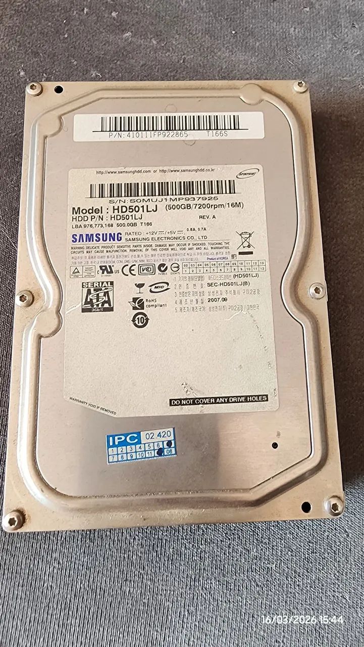 HD Desktop 500GB