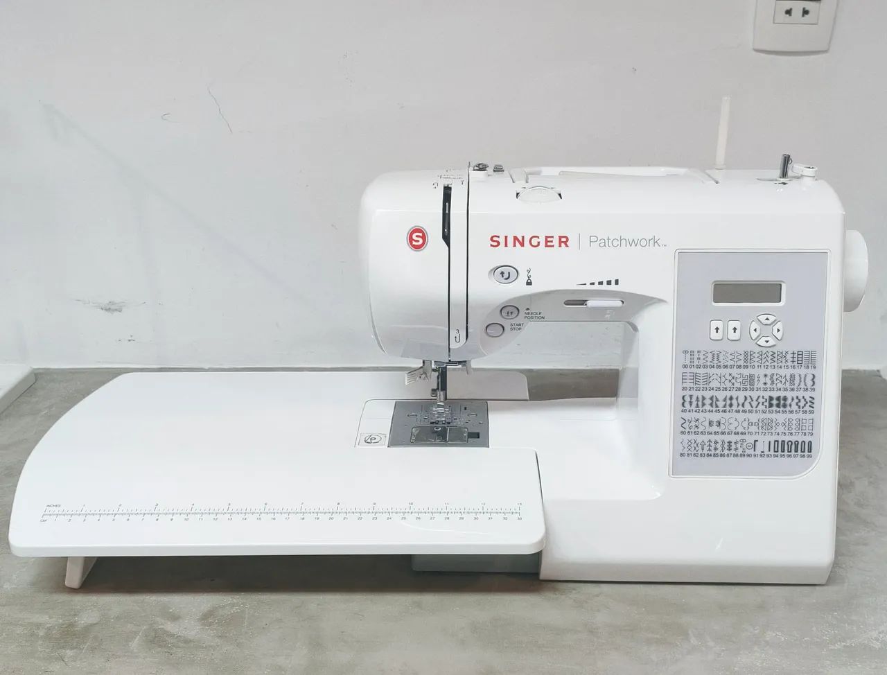 MÁQUINA DE COSTURA SINGER PATCHWORK ELETRÔNICA  - Foto 3