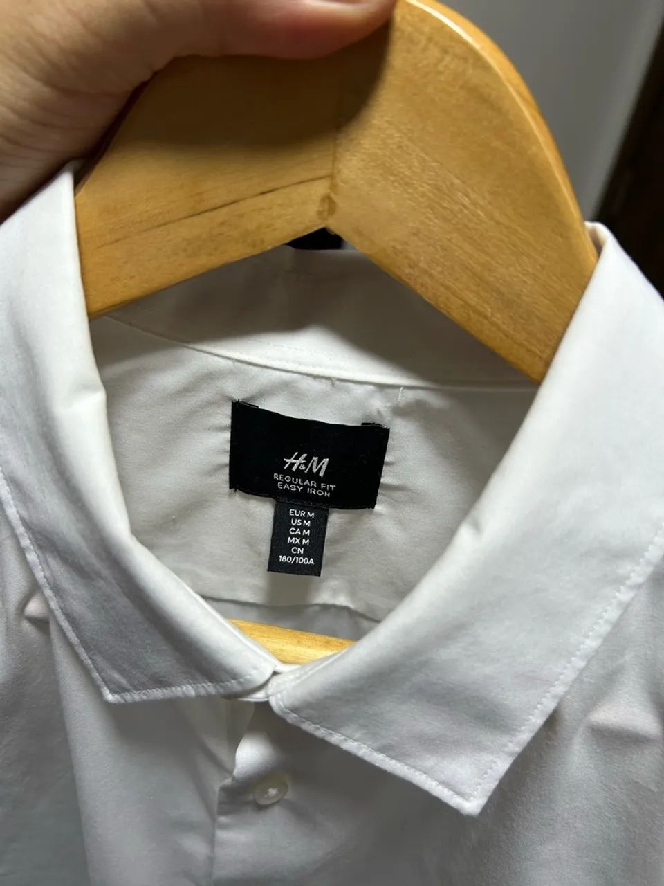 Camisa social branca h&m - Foto 3