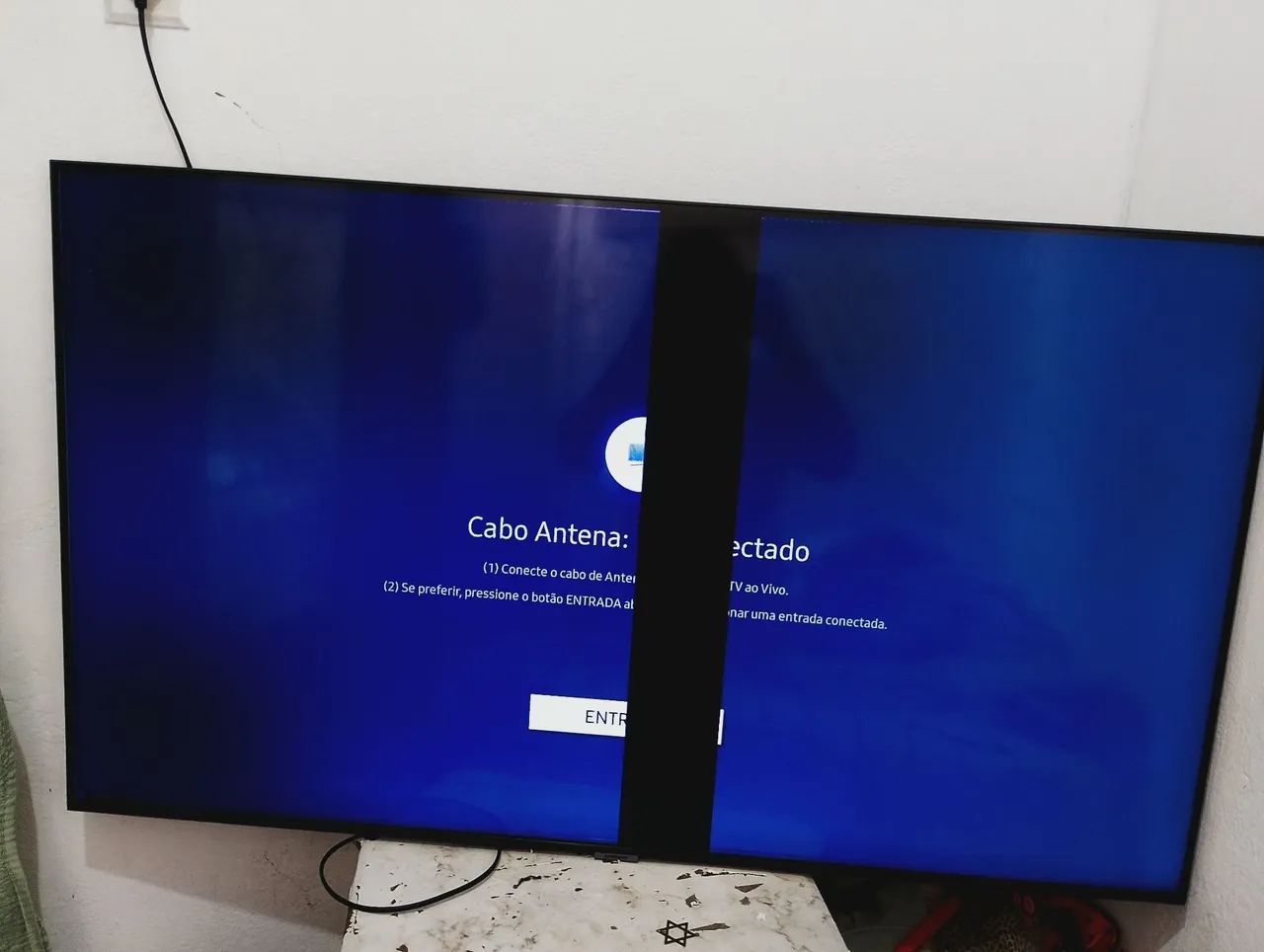 Tv com defeito 