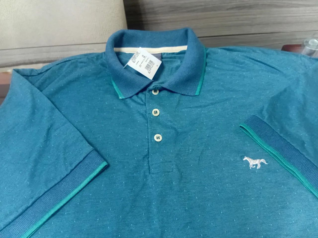 Camisa Polo Masculina - Foto 2