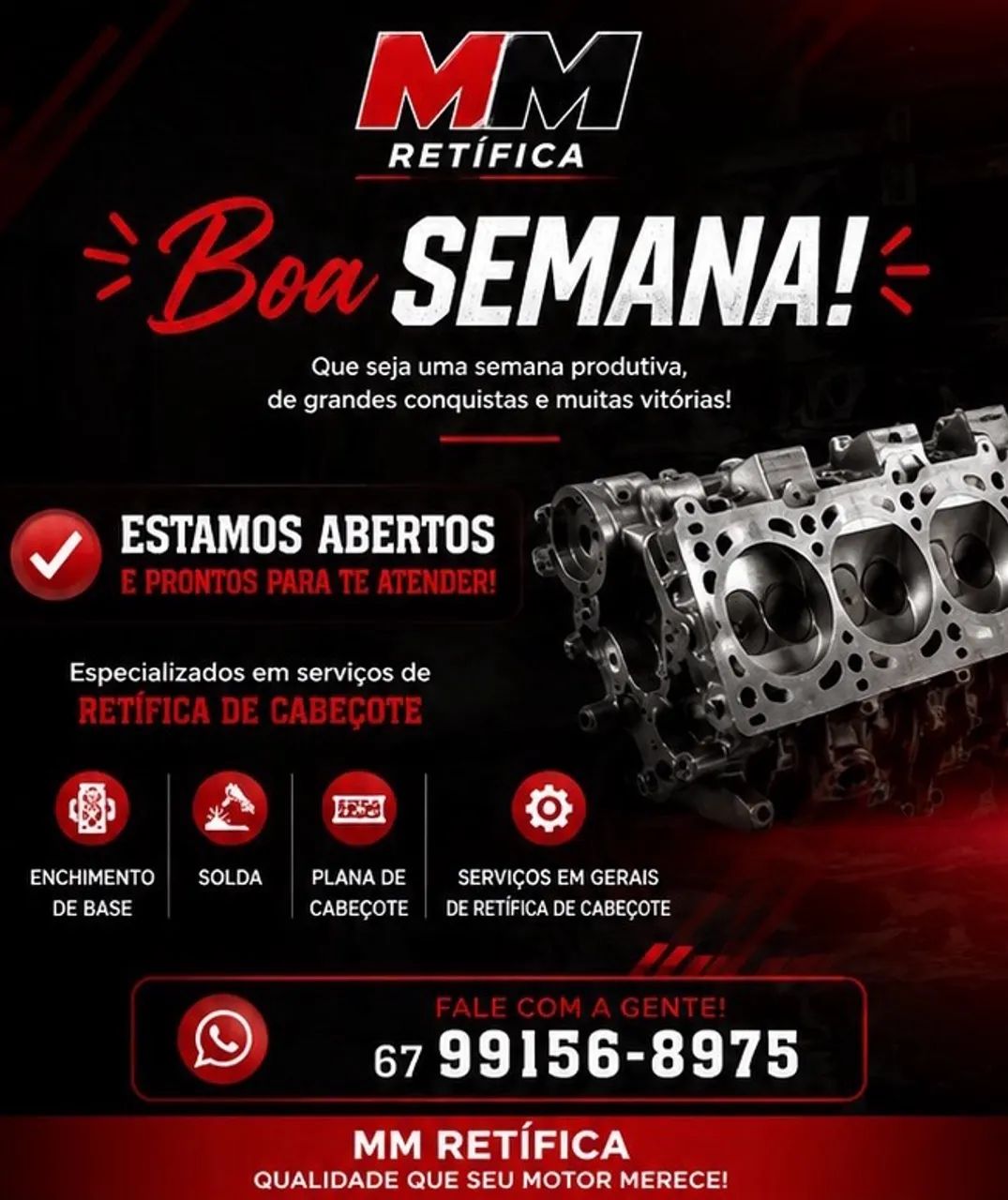 Mm retífica de cabeçote 
