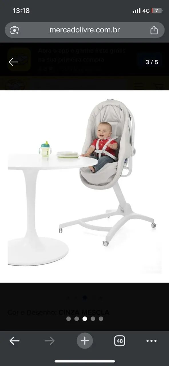 Berço Moisés Chicco 4 em 1  - Foto 2