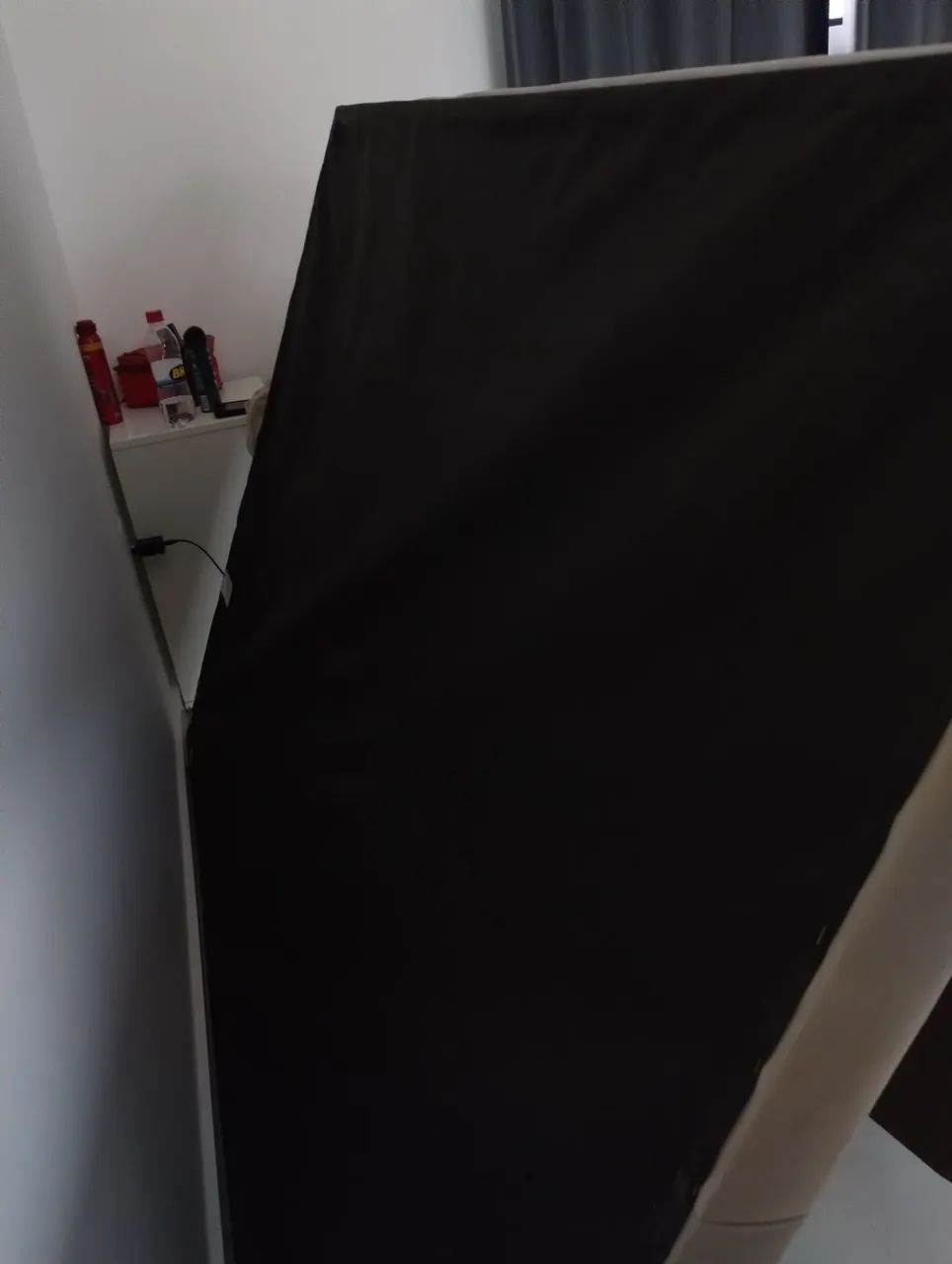 Cabeceira de cama box casal. Semi nova . - Foto 2