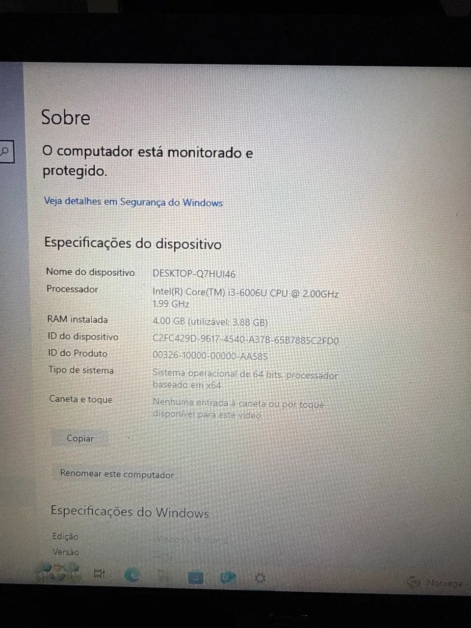 Notebook Acer Intel i3 aceito cartão - Foto 5