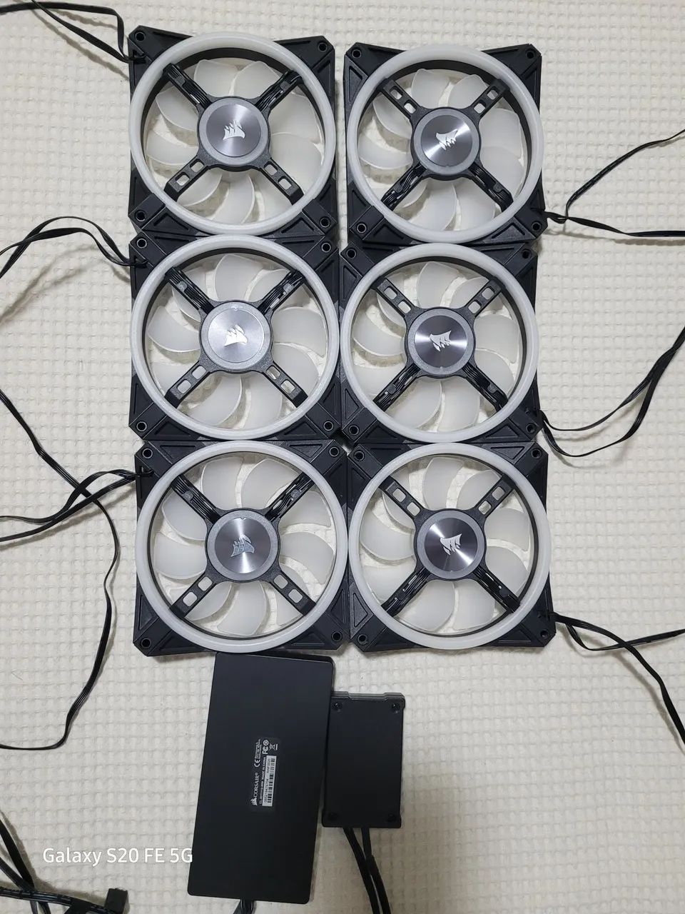 6x Fans Corsair QL120 + Controladora Commander - Foto 3