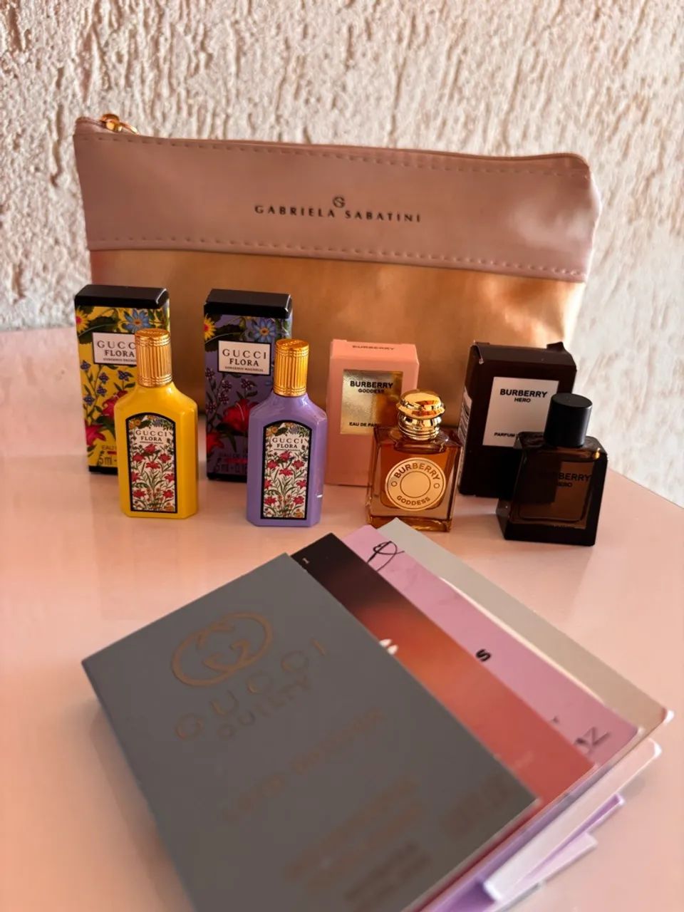 MINI PERFUMES IMPORTADOS - GUCCI FLORA + BURBERRY 