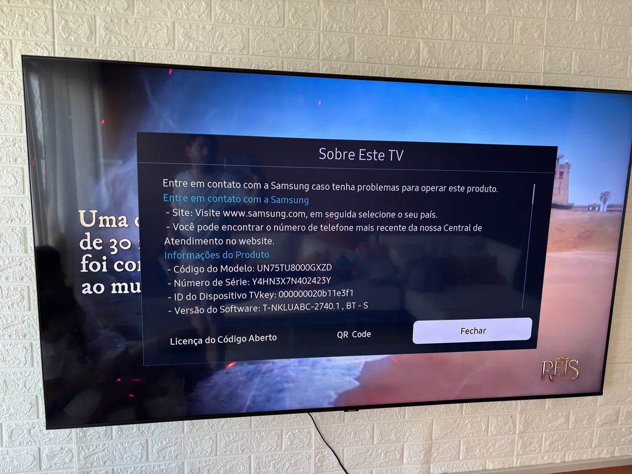 Tv Samsung 75 polegadas - Foto 3