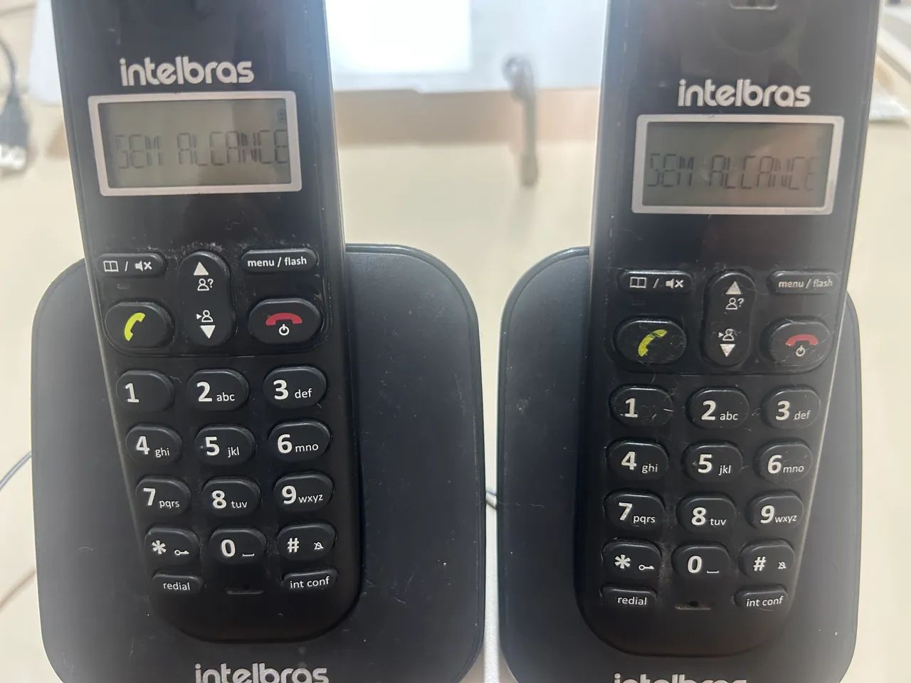 Tel sem fio + ramal intelbras TS 3112