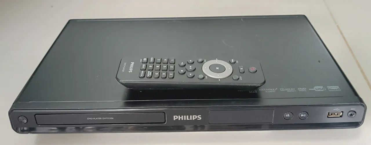 CD Player Philips DVP 3550K - Foto 2