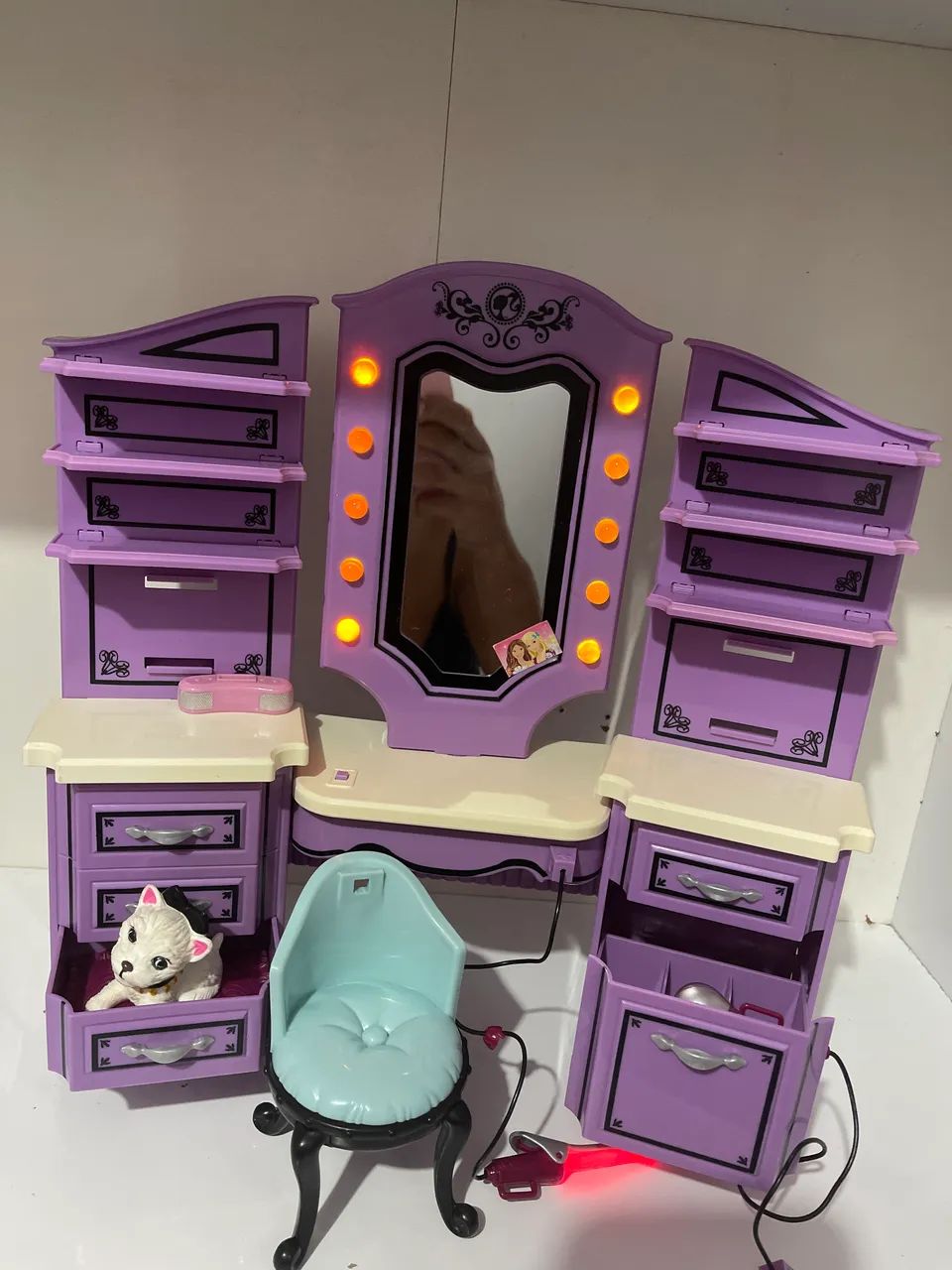 Penteadeira da Barbie antiga 2008