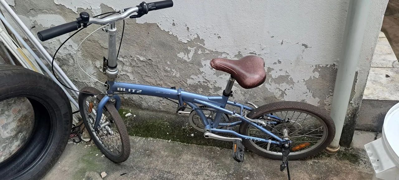 Bicicleta dobrável 