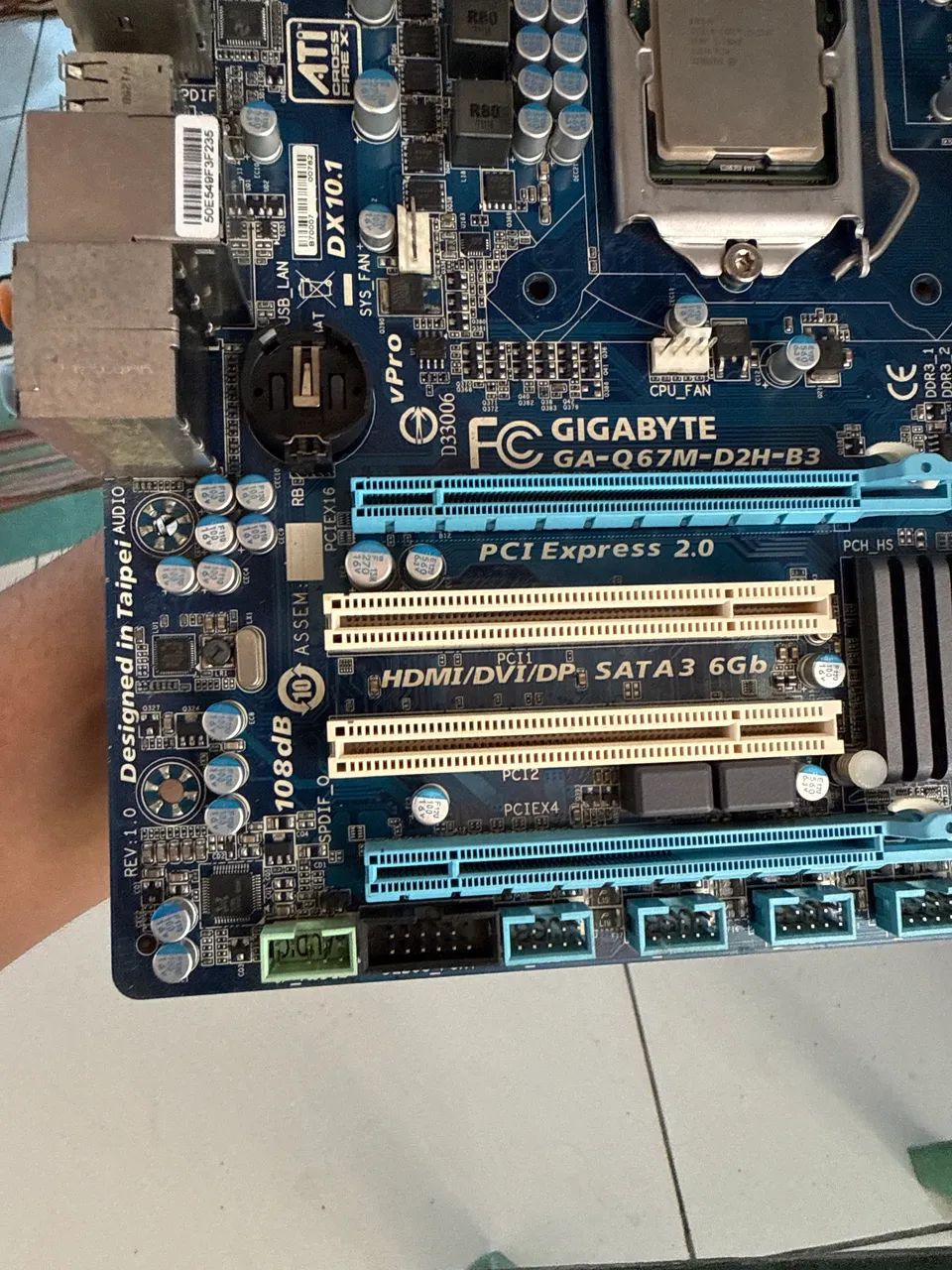Placa mãe gigabyte ddr3 - Foto 3