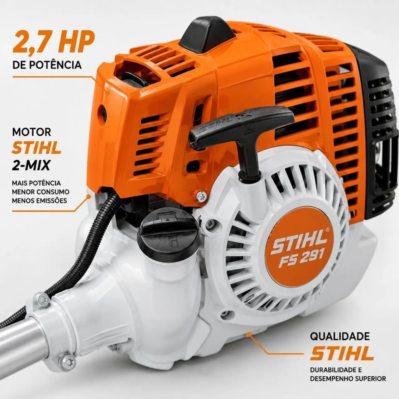 ROÇADEIRA LATERAL STIHL FS 291 - Foto 5