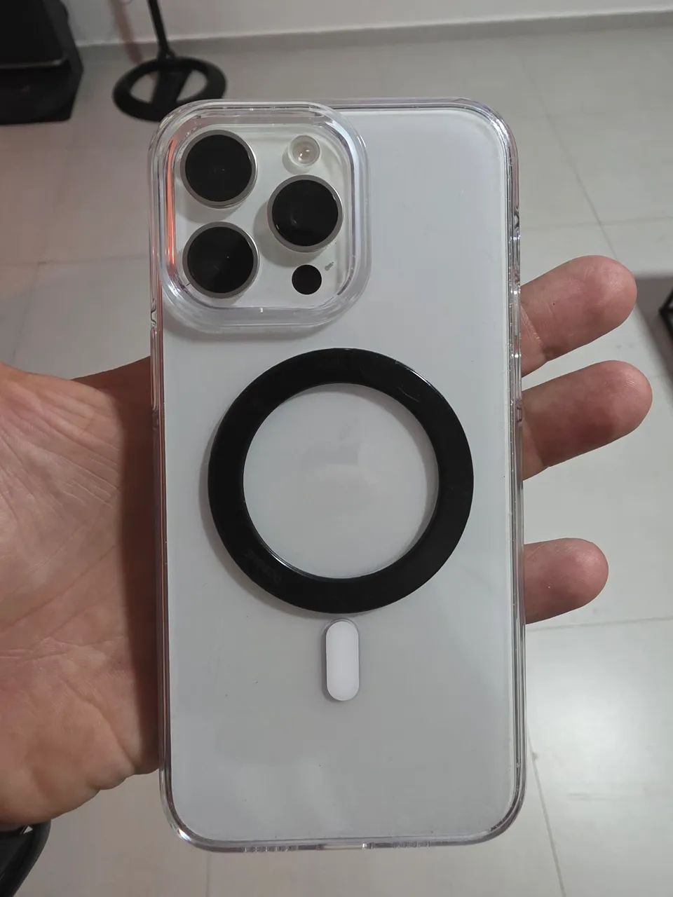 Iphone Pro 15 Max 1 Tb Branco - Foto 5