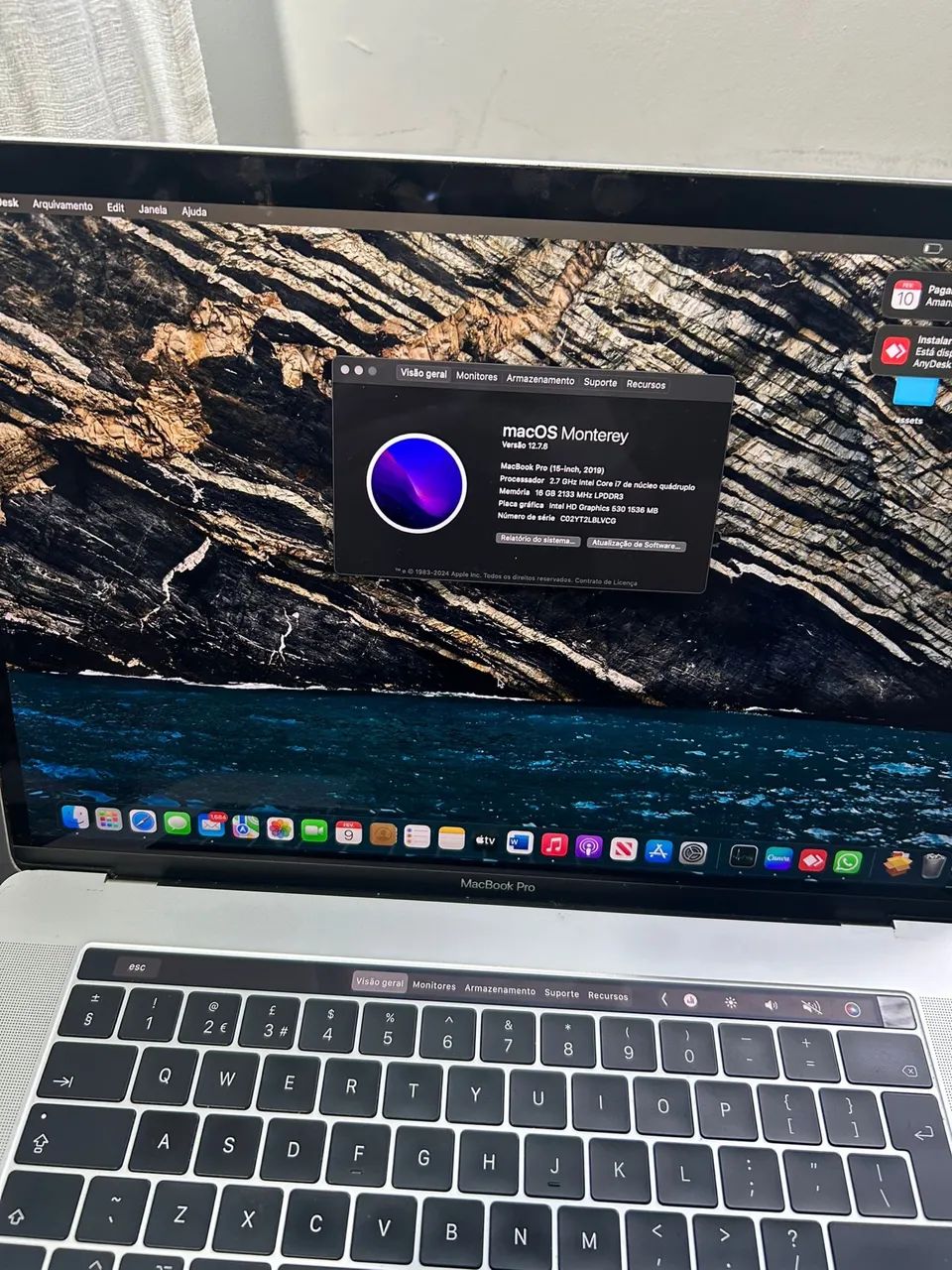MacBook Pro (15-inch, 2019)-512GB