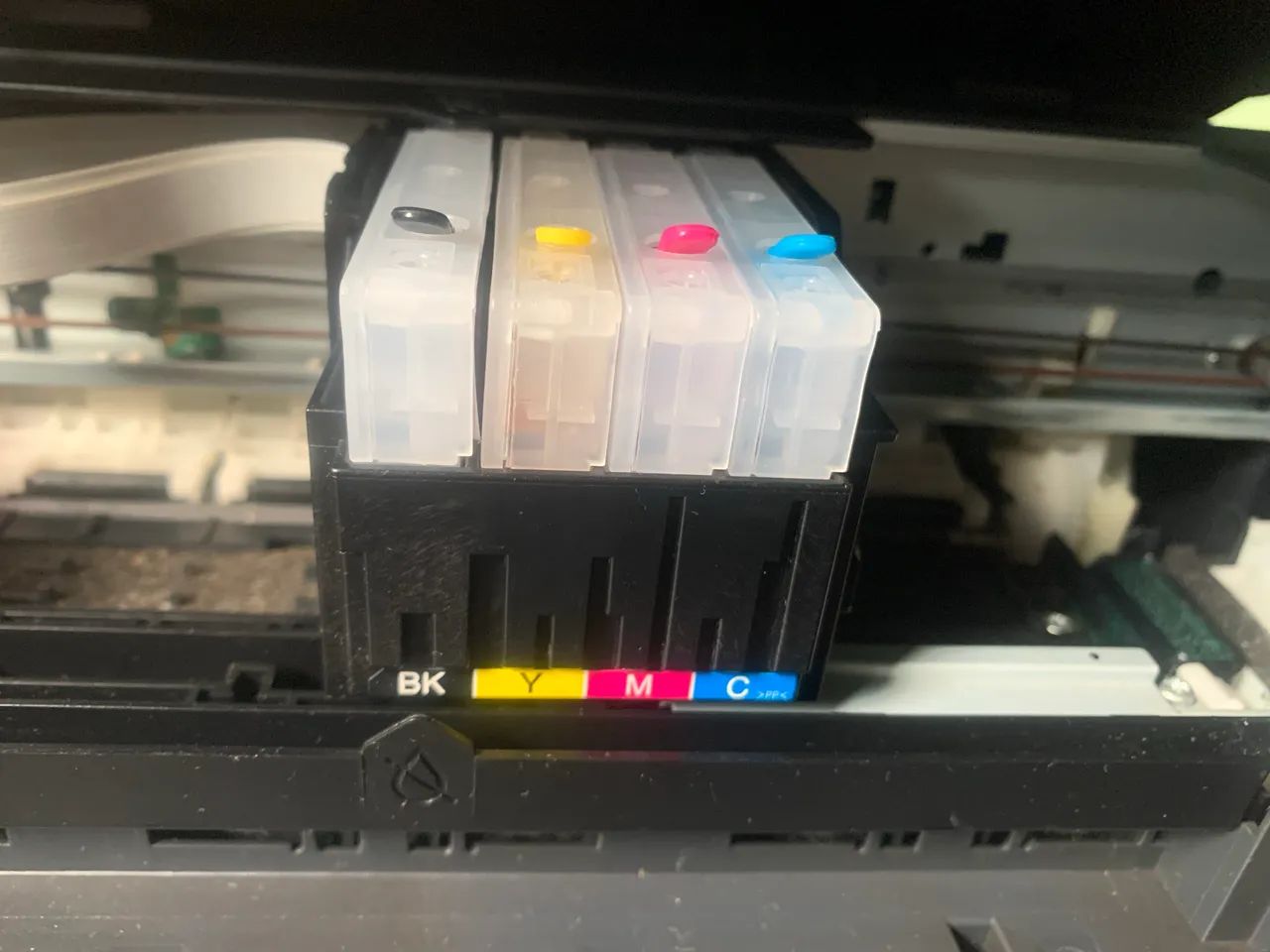 Impressora Epson XP 241 Desbloqueada + Kit de tinta DEFEITO - Foto 3