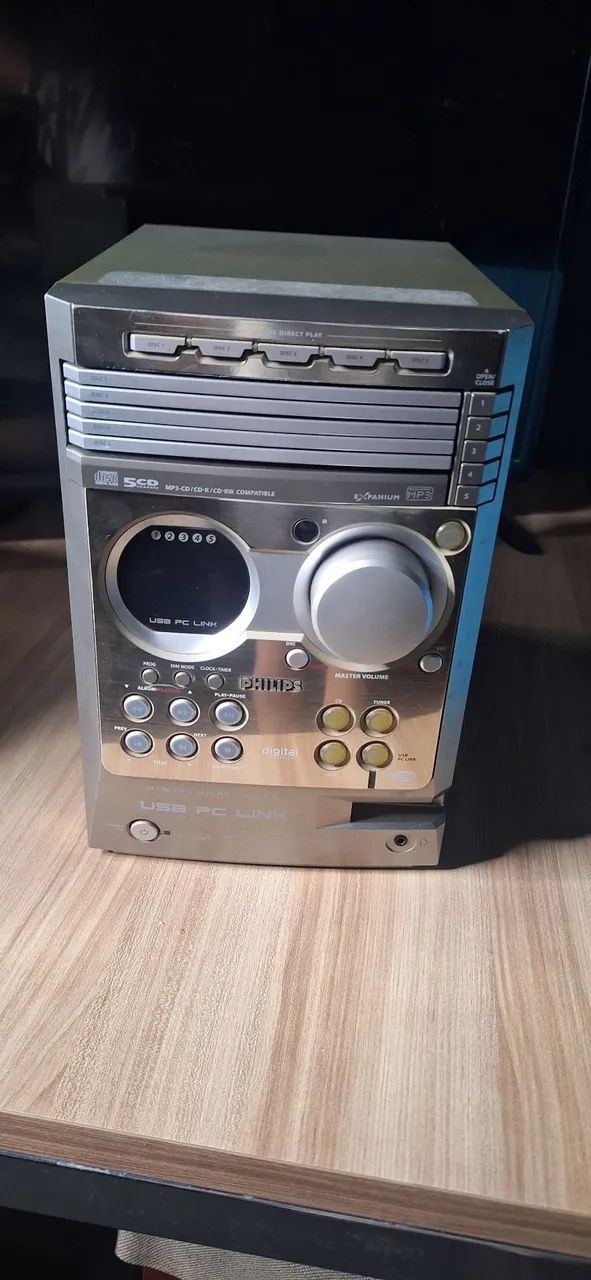 Vendo ou troco som mcm 595 philips - Foto 4