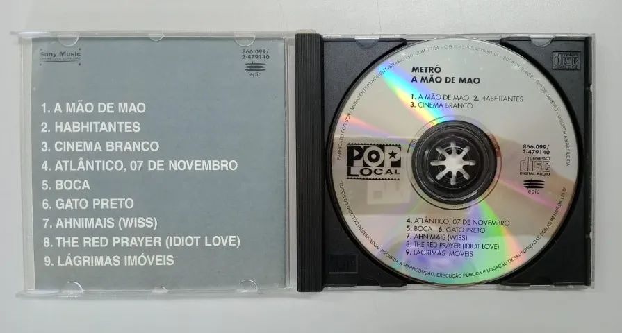 RARO CD DO METRÔ - A MÃO DE MAO  - Foto 3