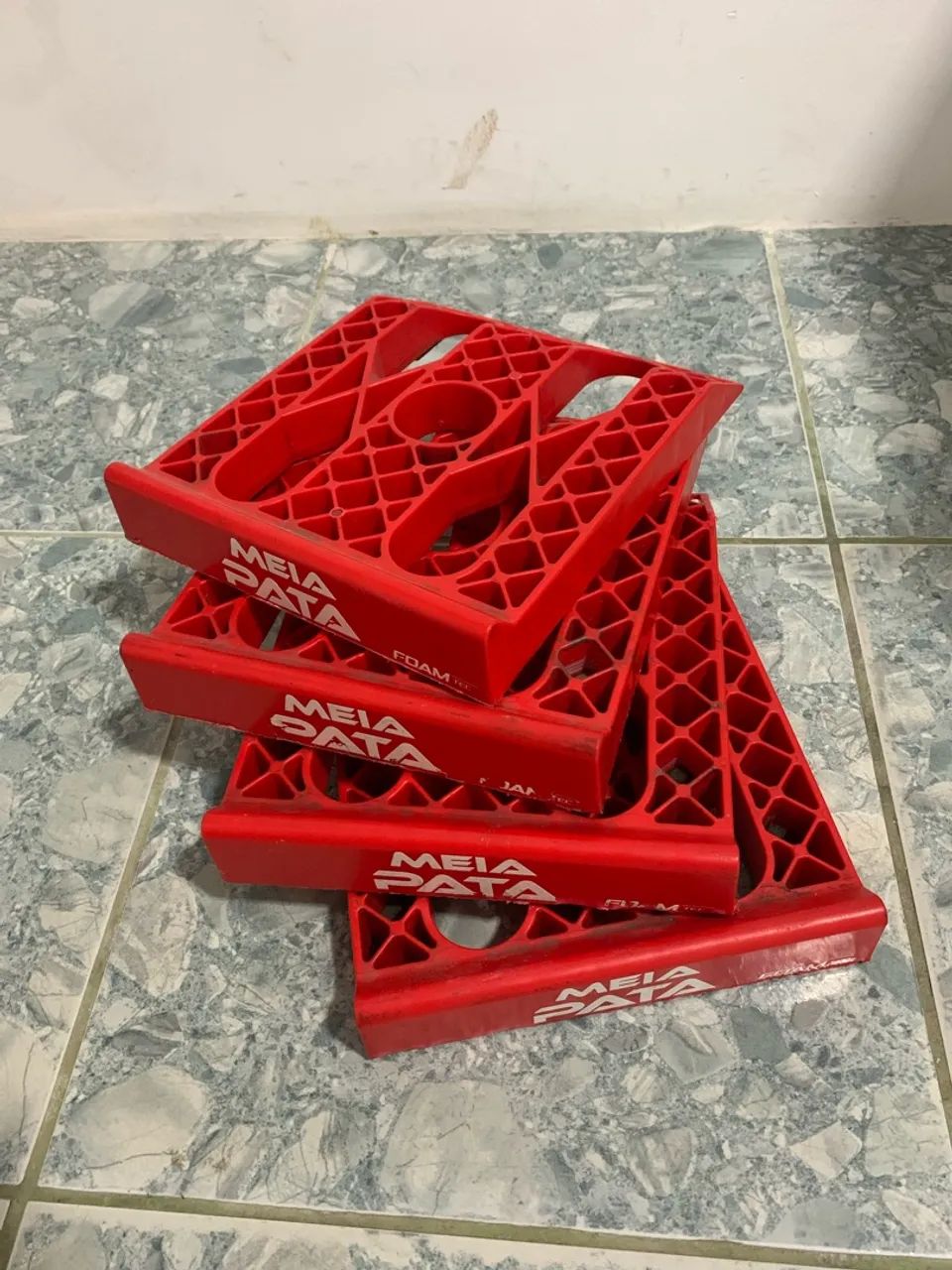Kit 4 Meia Pata Foamtec para elevação de carros - Foto 2