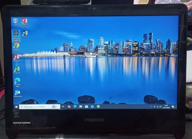PC All in one positivo i3 geração 5 + 120 HD SSD - Foto 2